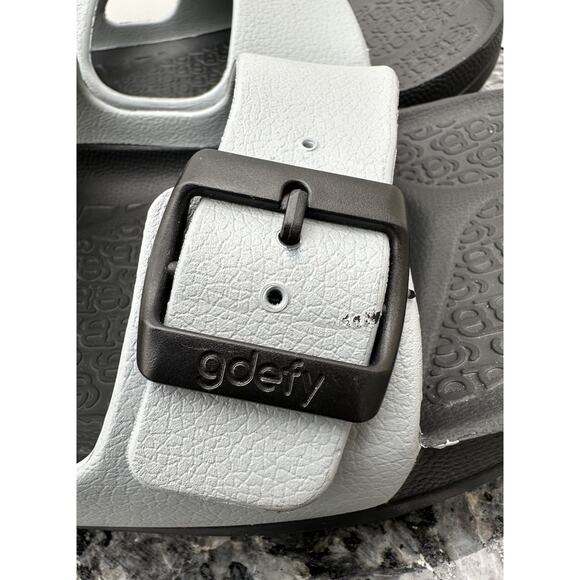 Gdefy Gravity Defyer Men's Verso Cloud Size 11 Slides Flip Flop Sandal - Picture 5 of 9